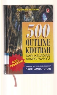 500 outline khotbah dari Kejadian-Wahyu