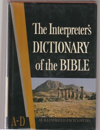 Image of The interpreter's dictionary of the bible vol.1 A-D