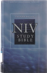 Zondervan new international version (NIV) study bible