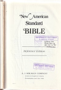 New american standard bible: reference edition