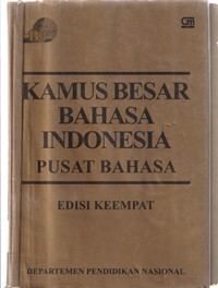 Image of Kamus besar bahasa Indonesia (KBBI)