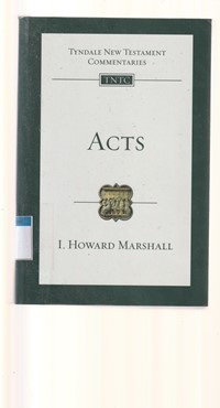 Tyndale new testament commentaries: Acts