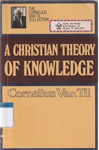 A christian theory of knowledge