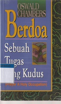 Berdoa sebuah tugas yang kudus