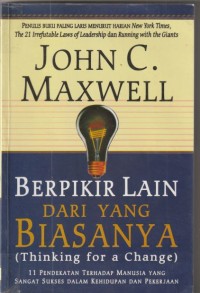 Berpikir lain dari yang biasanya