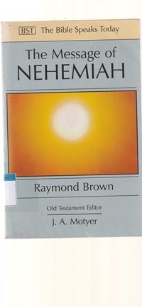 Image of The message of Nehemiah