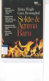 Buku wajib cara menangkal sekte dan agama baru