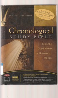 Chronological study bible