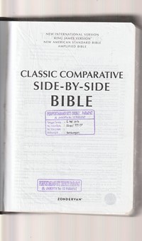 Classic comparative side by side bible