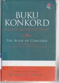 Buku konkord: konfesi gereja lutheran