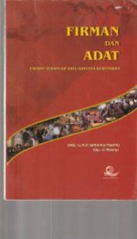 Firman dan adat: firman Tuhanlah satu-satunya kebenaran