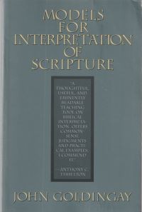 Models for interpretation of scripture