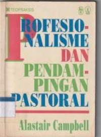 Profesionalisme dan pendampingan pastoral