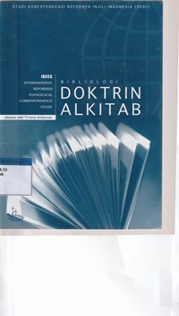 Bibliologi: doktrin Alkitab