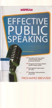 Effective public speaking