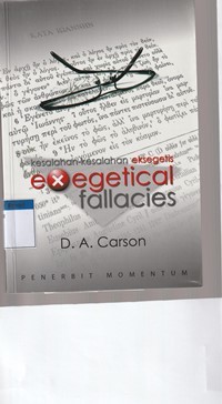 Kesalahan-kesalahan eksegetis [Exegetical fallacies]