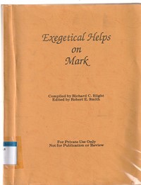 Exegetical helps on Mark