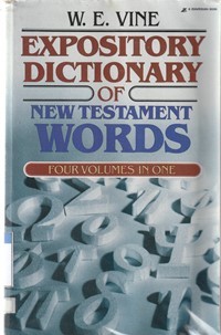 Expository dictionary of new testament words