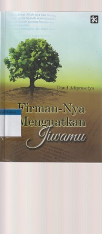 FirmanNya menguatkan jiwamu