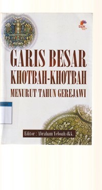 Garis besar khotbah-khotbah menurut tahun gerejawi