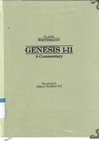 Genesis 1-11: a commentary