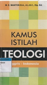 Kamus istilah teologi Inggris-Indonesia