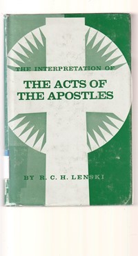 The interpretation of the Acts of the apostles