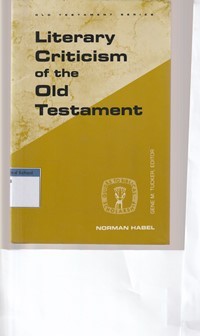 Literary criticism of the old testament