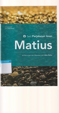 Matius: seri perjalanan iman