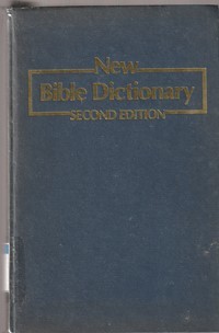 New bible dictionary