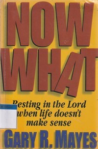 Now what: resting in the Lord when life doesn't make sense