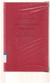 Old testament theology volume 1