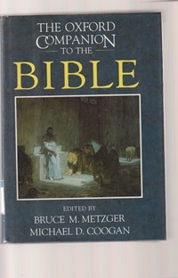 The oxford companion to the bible