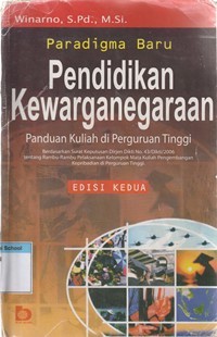 Paradigma baru pendidikan kewarganegaraan