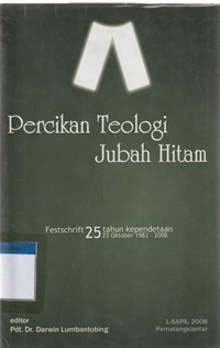 Percikan teologi jubah hitam