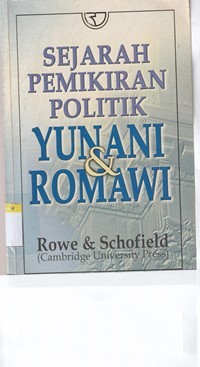 Sejarah pemikiran politik Yunani dan Romawi