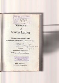 Sermons of Martin Luther volume 2