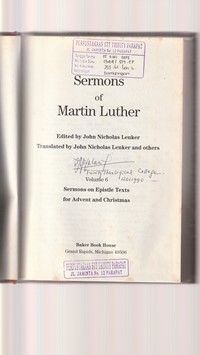 Sermons of Martin Luther volume 6