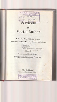 Sermons of Martin Luther volume 7