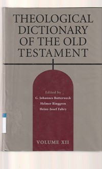 Theological dictionary of the old testament volume 12