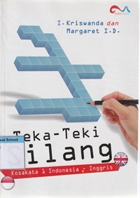 Teka-teki silang: kosa kata Indonesia-Inggris