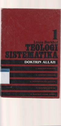 Teologi sistematika 1: Doktrin Allah