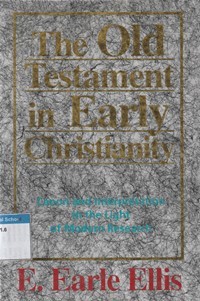 The old testament in early christianity