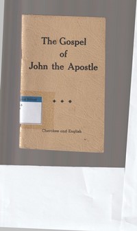 The gospel of John the apostle