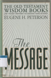 The message: the wisdom books