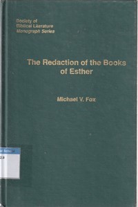 The redaction of the books of Esther