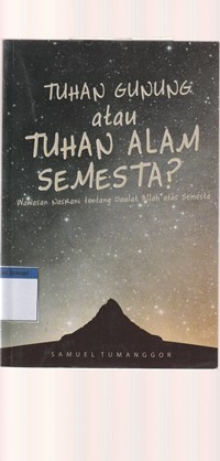 Tuhan gunung atau Tuhan alam semesta