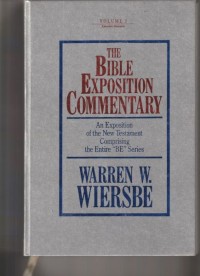 The bible exposition commentary volume 2