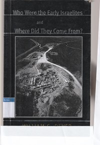 Who were the early israelities and when did they come from