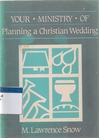 Your ministry of planning a christian wedding